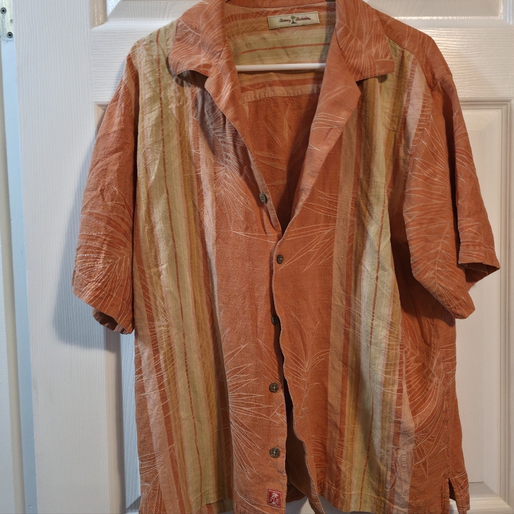 4/$67 Deal! Vintage Tommy Bahama Silk In Orange Shades